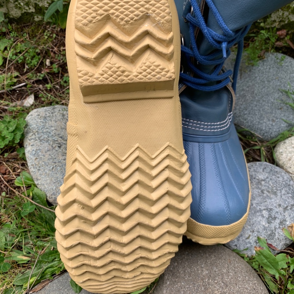 Blue Sorel Manitou insulated snow boots - Picture 3 of 12